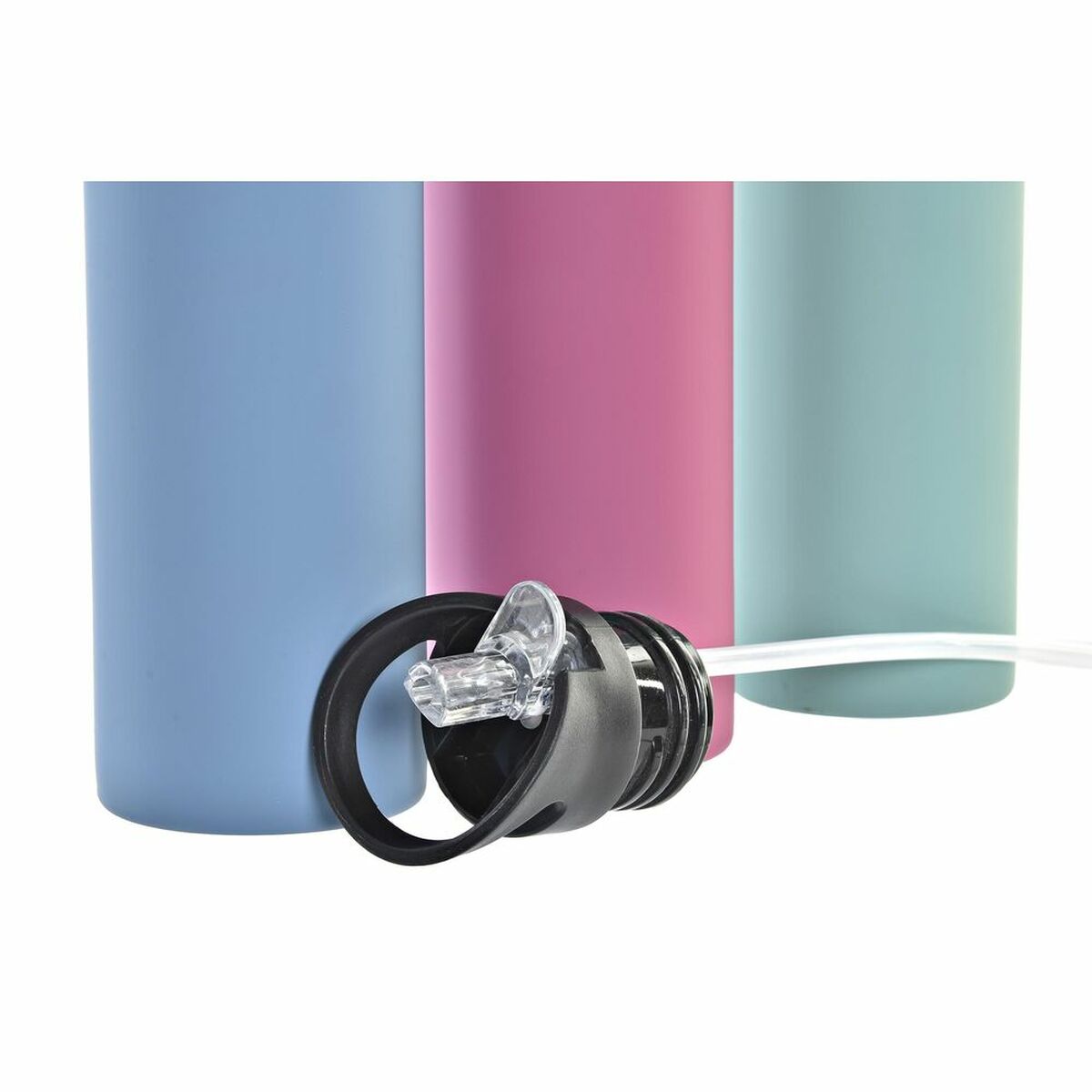 Thermosflasche DKD Home Decor Doppelte Wand 3 Stücke