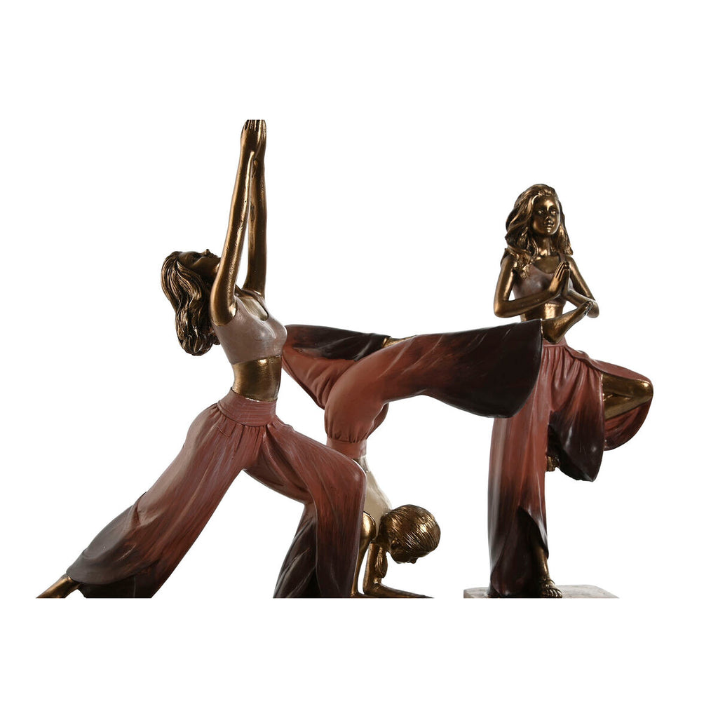 3er Yoga Deko Rosa Gold – Skandi Eleganz für dein Heim