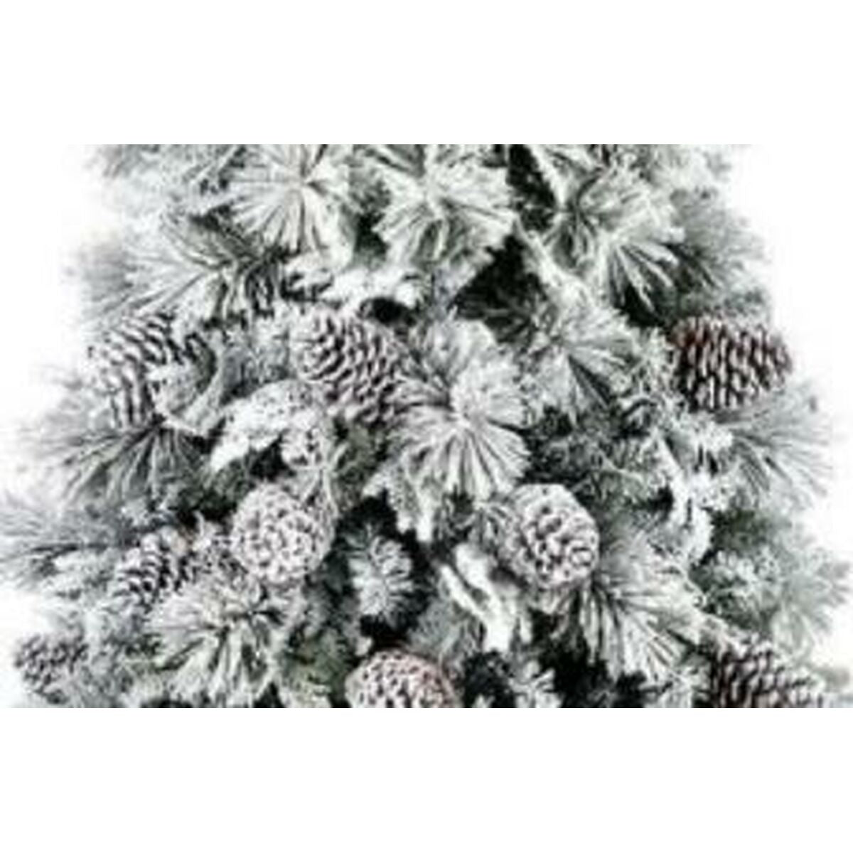 Weihnachtsbaum Home ESPRIT Weiss PVC Aluminium Verschneit 94 X 94 X 15