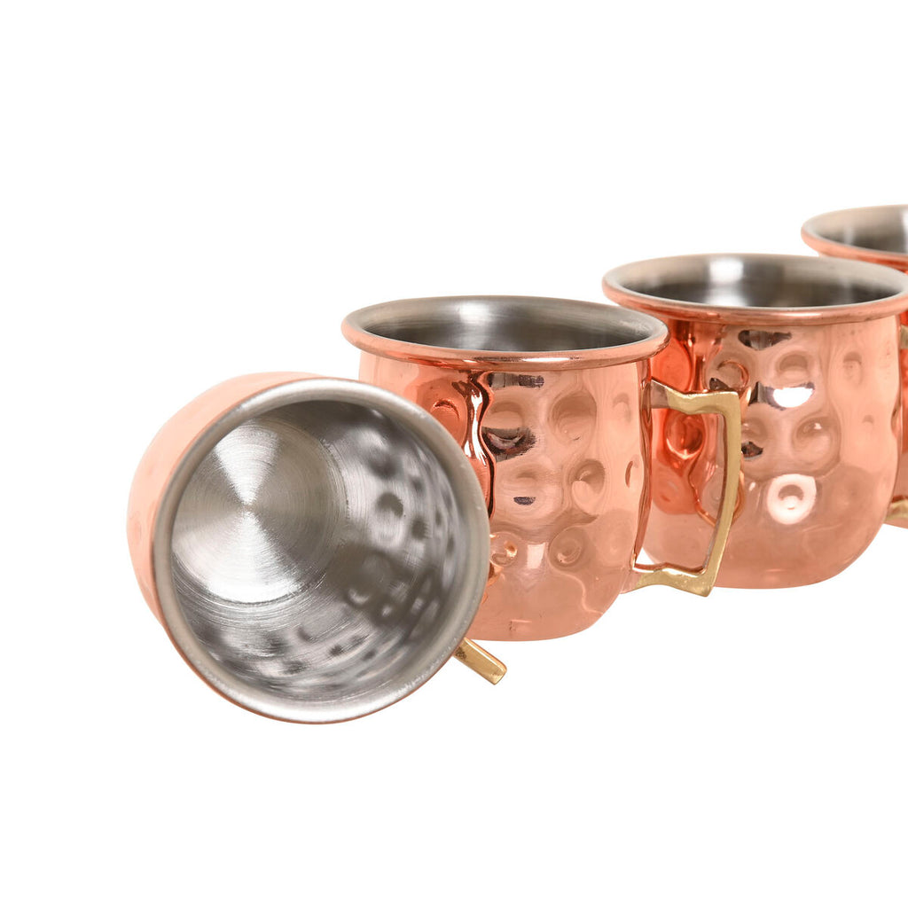 Kupfer-Becher «Mule» · 4er-Set, Edelstahl