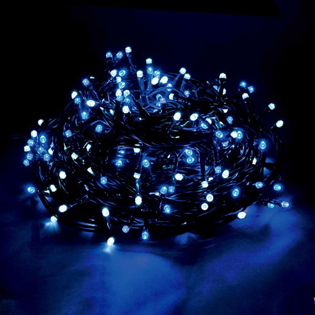 LED-Lichterkette Blau/Weiss (5 m)