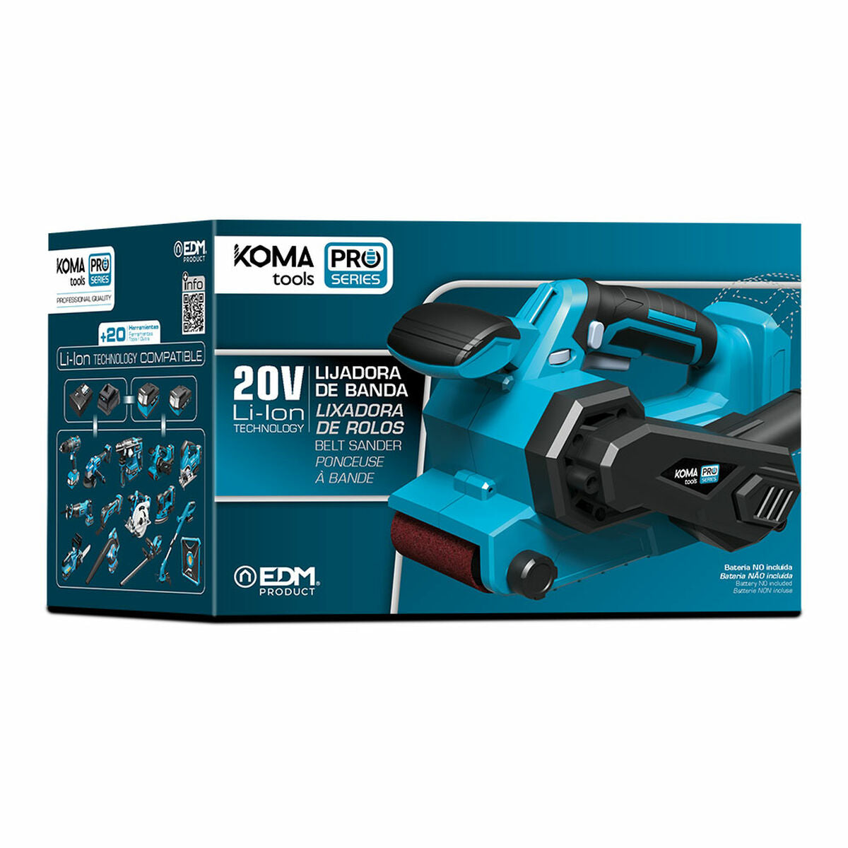Bandschleifer Koma Tools Pro Series