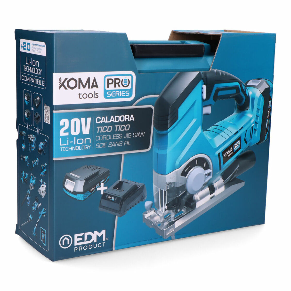 Stichsäge Koma Tools pro series battery 20 V