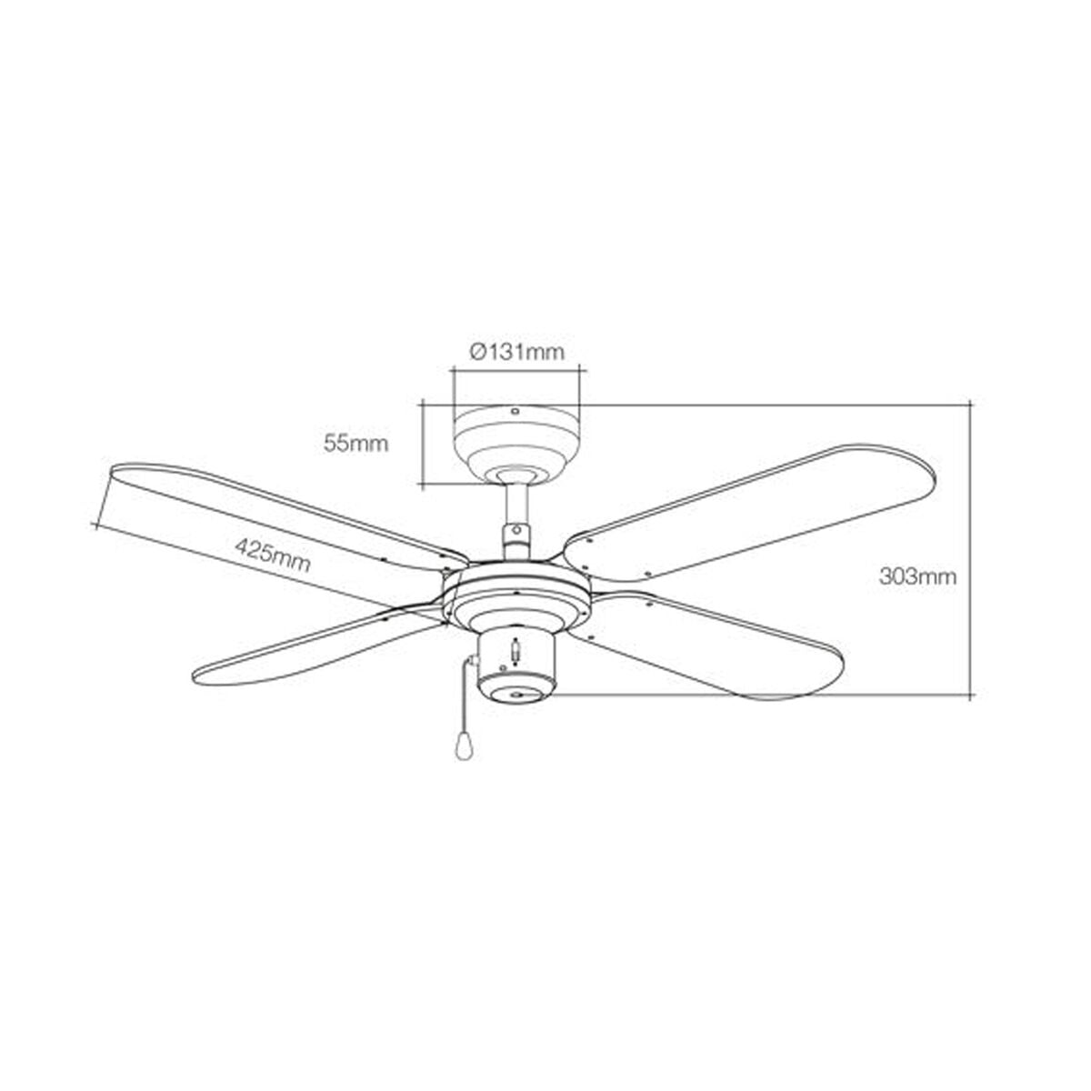 Grosser Deckenventilator Weiss: Optimale Kühlung für Ihr Zuhause