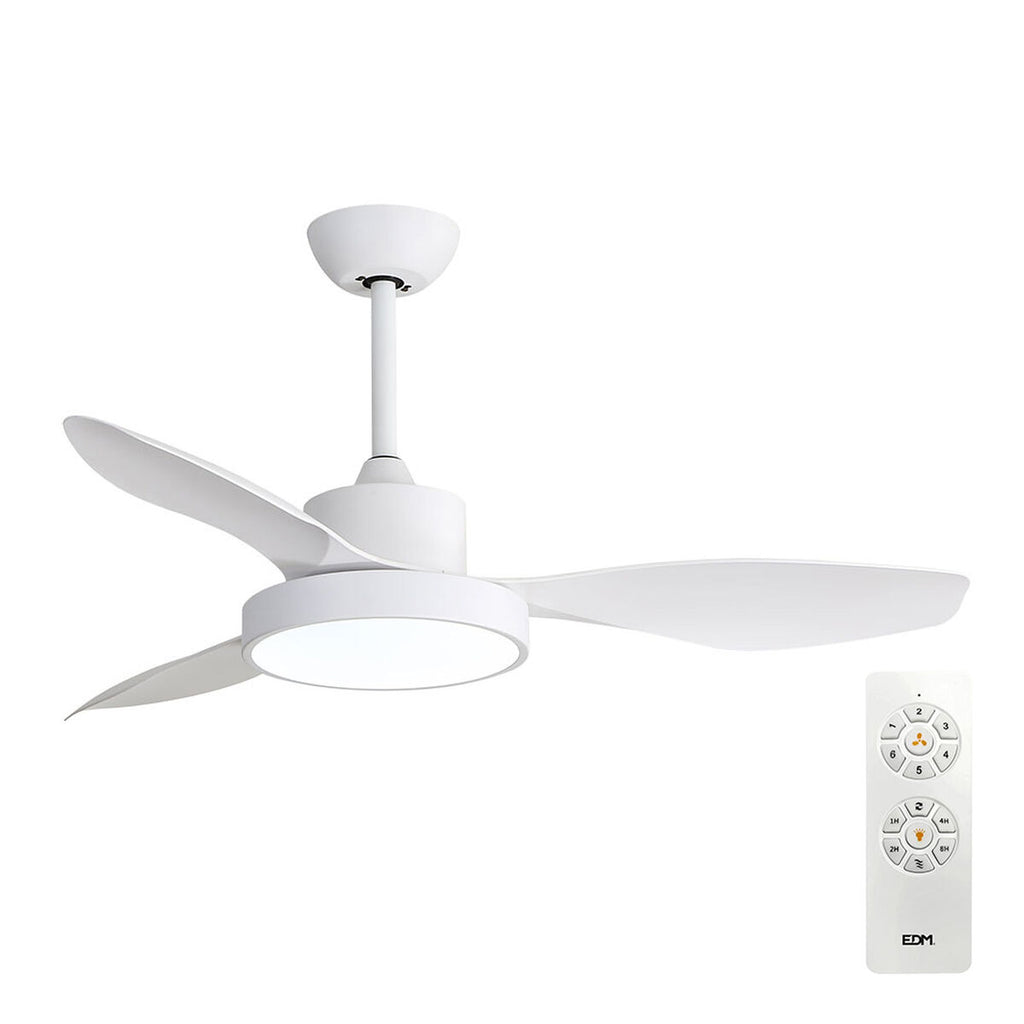 Deckenventilator mit Lampe EDM 33817 Arctic Weiss 24 W 38 W 2160 Lm – Bild 1 | LuxeStyle