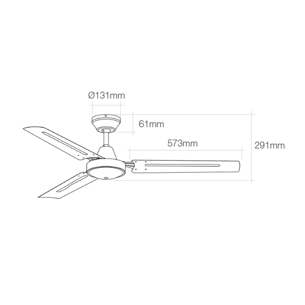 Deckenventilator Industrie: Kraftvoll für grosse Räume.