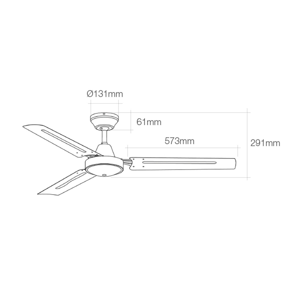 Deckenventilator Industrie: Kraftvoll für grosse Räume.