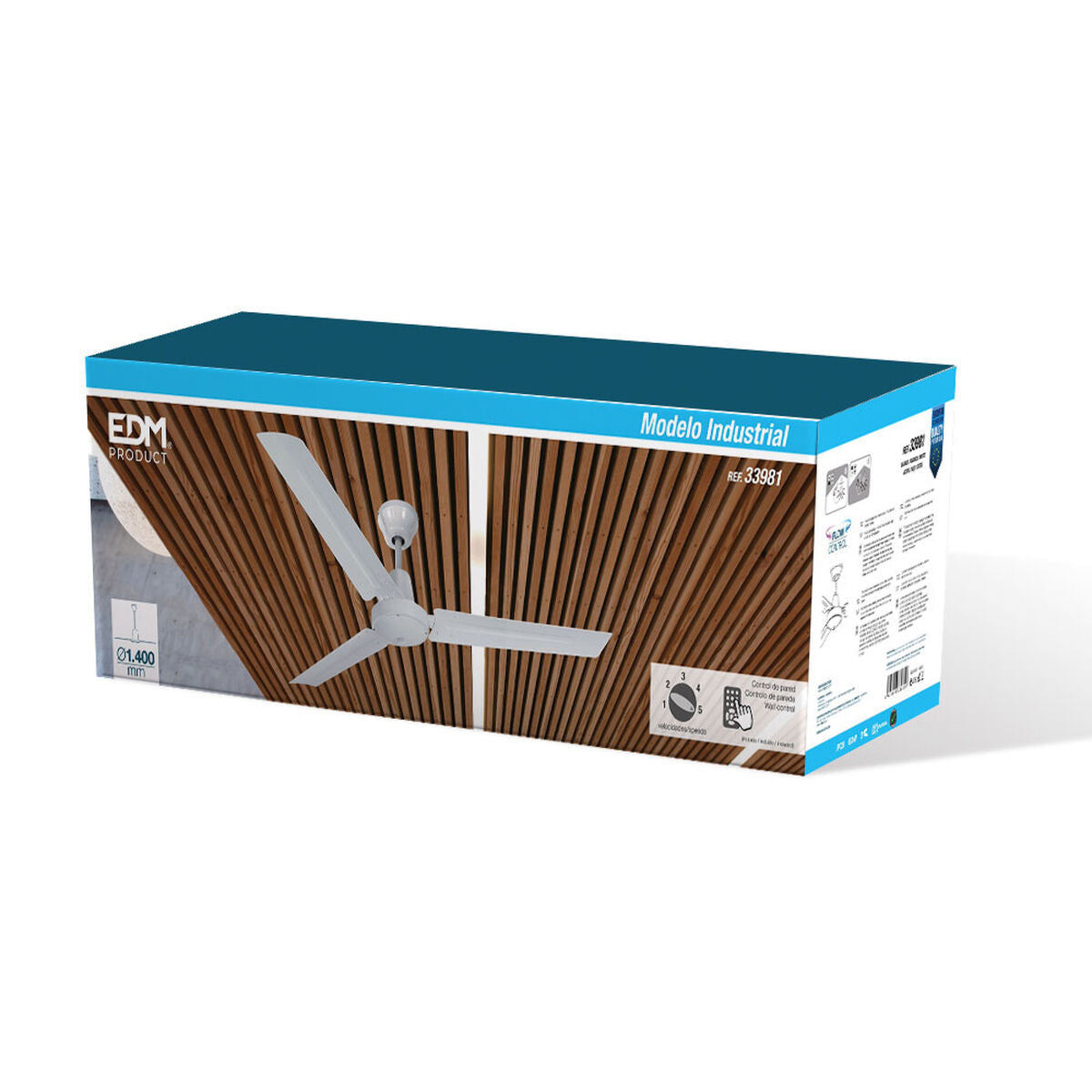 Deckenventilator Industrie: Kraftvoll für grosse Räume.