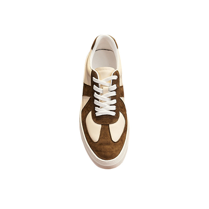 Retro Skateboard-Schuh aus Rindsleder