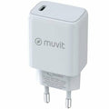 Wandladegerät Muvit MCACC0014 Weiß 30 W