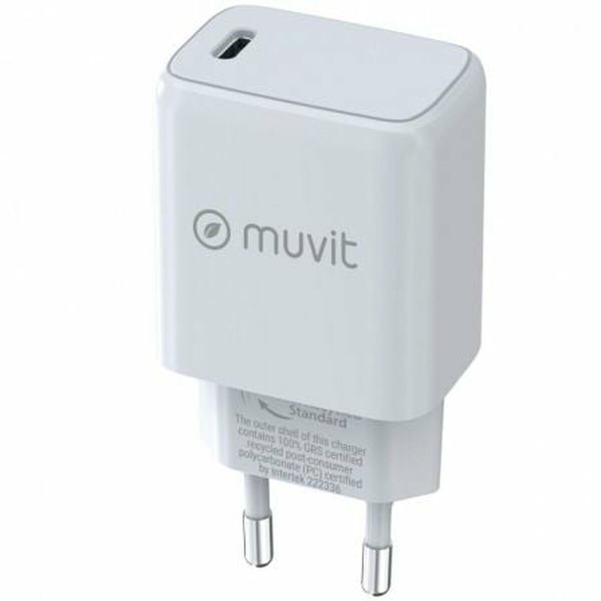 Wandladegerät Muvit MCACC0014 Weiß 30 W