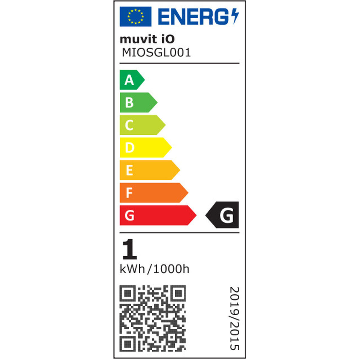 Solarlampe Muvit MIOSGL001 G 1,5 W Weiß Bunt E27 IP65 RGB (2700 K) (65