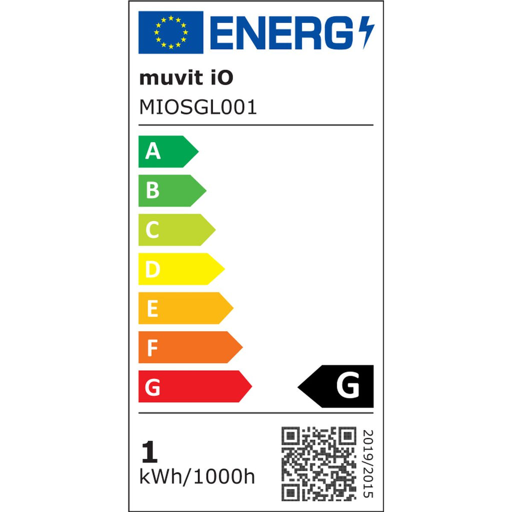 Solarlampe Muvit MIOSGL001 G 1,5 W Weiß Bunt E27 IP65 RGB (2700 K) (65