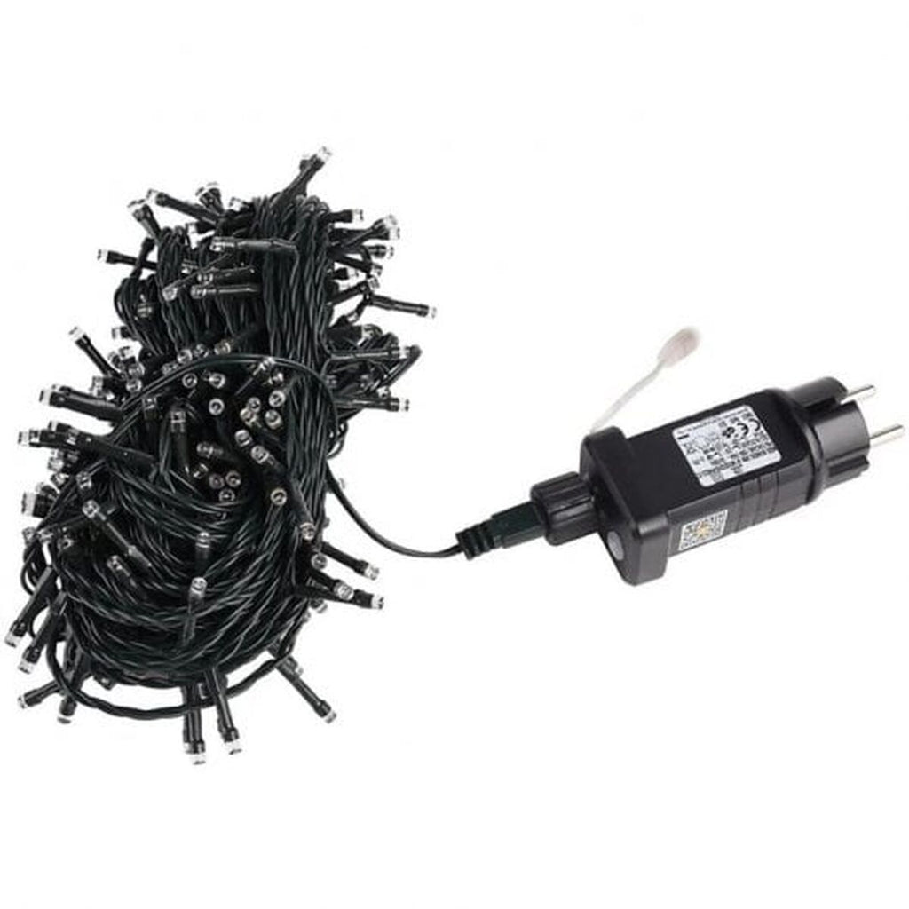 LED-Lichterkette Muvit iO 6 m Schwarz G