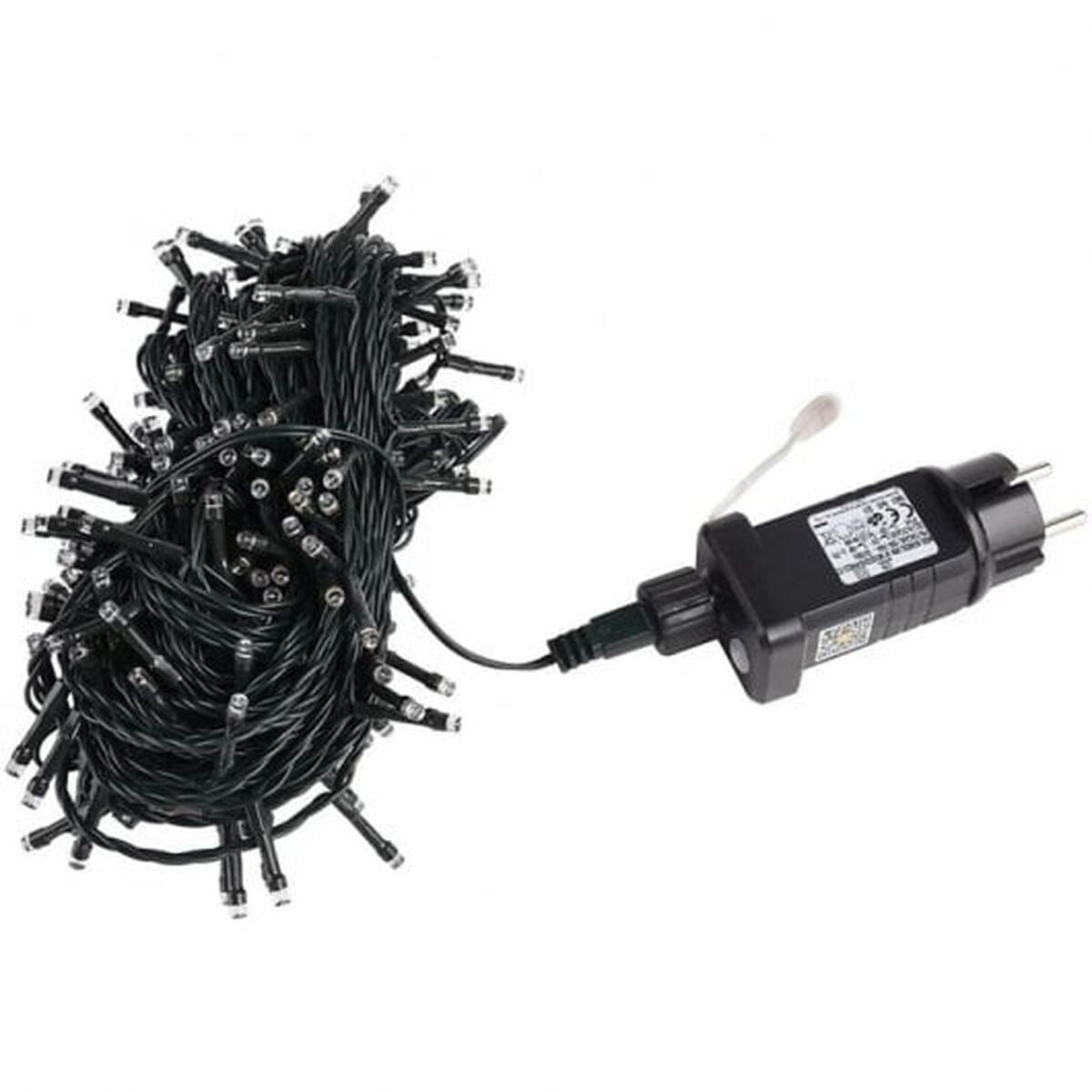 LED-Lichterkette Muvit iO 6 m Schwarz G