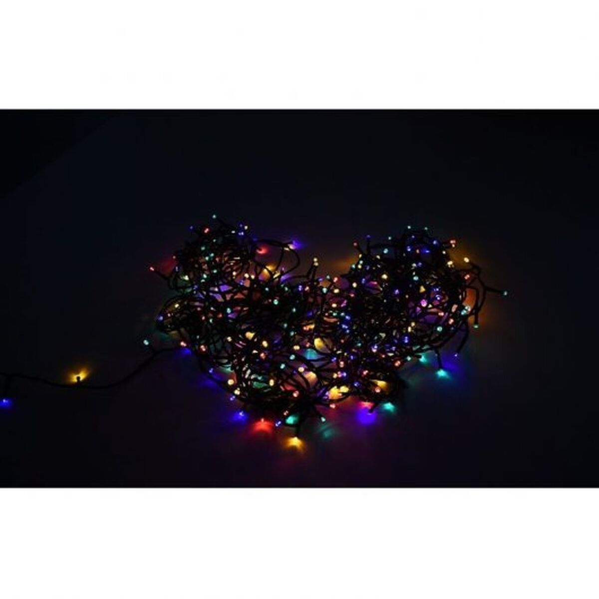 LED-Lichterkette Muvit iO 6 m Schwarz G
