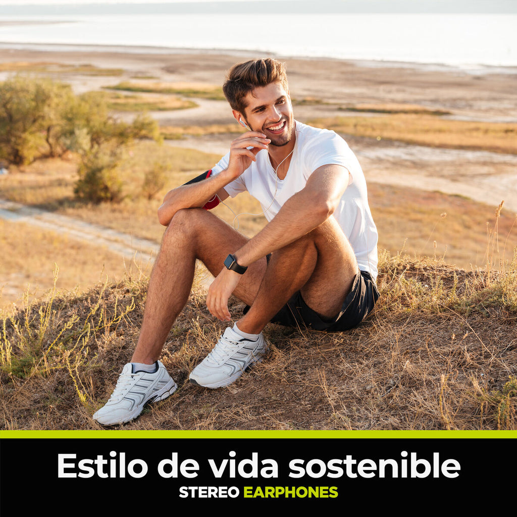 Kopfhörer Muvit for Change E57 Weiß