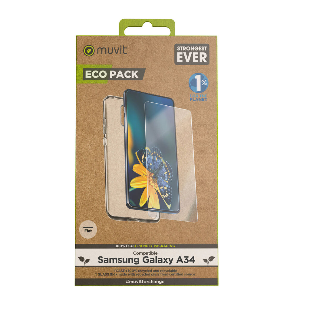 Handytasche und -schutz Muvit for Change Galaxy A34 5G Samsung Galaxy