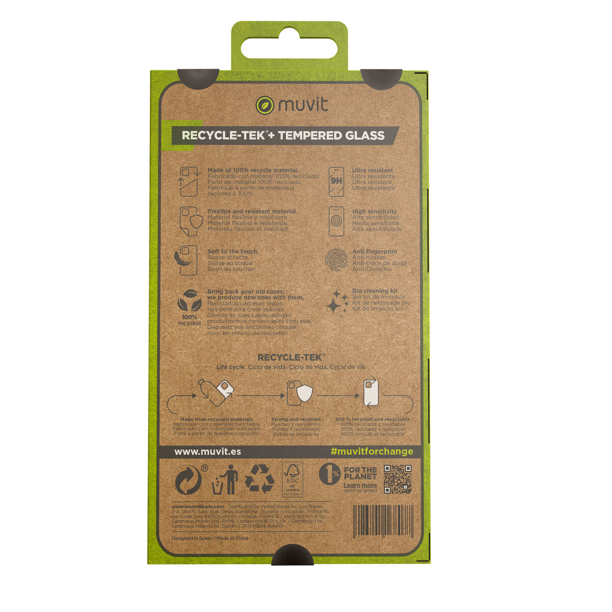 Handytasche und -schutz Muvit for Change Galaxy A34 5G Samsung Galaxy