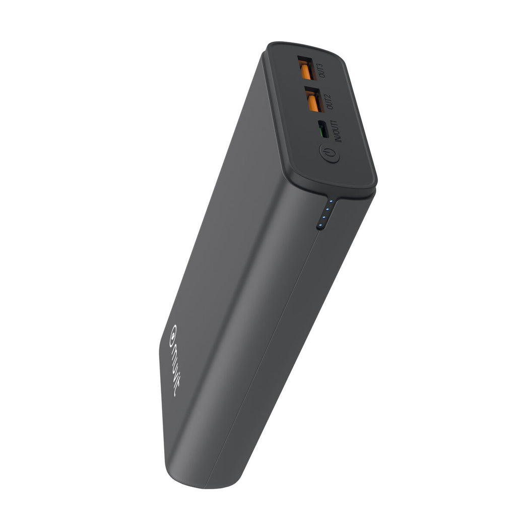 Powerbank Muvit for Change DP200G-R-PD Schwarz 20 W