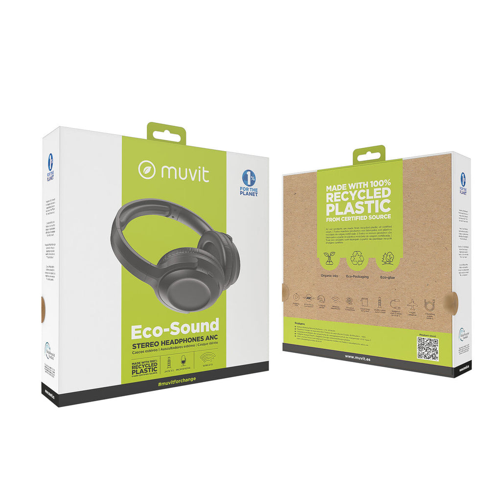 Bluetooth-Kopfbügelkopfhörer Muvit MCHPH0011