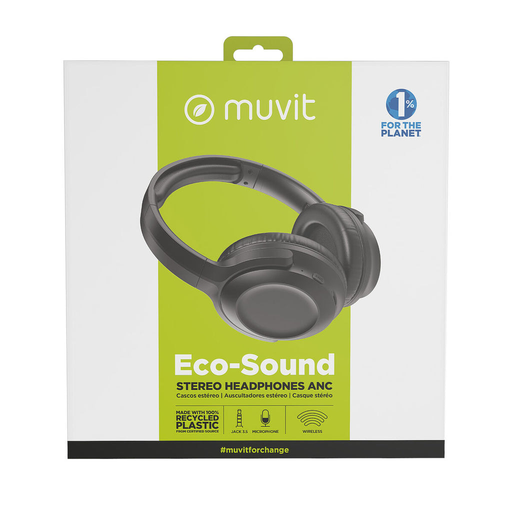 Bluetooth-Kopfbügelkopfhörer Muvit MCHPH0011