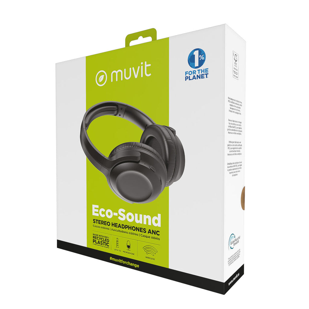 Bluetooth-Kopfbügelkopfhörer Muvit MCHPH0011
