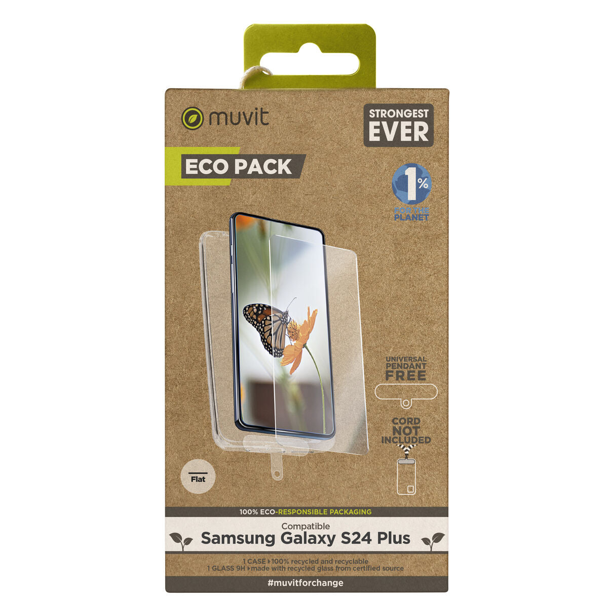 Handytasche und -schutz Muvit for Change Galaxy S24 Plus Samsung Galax