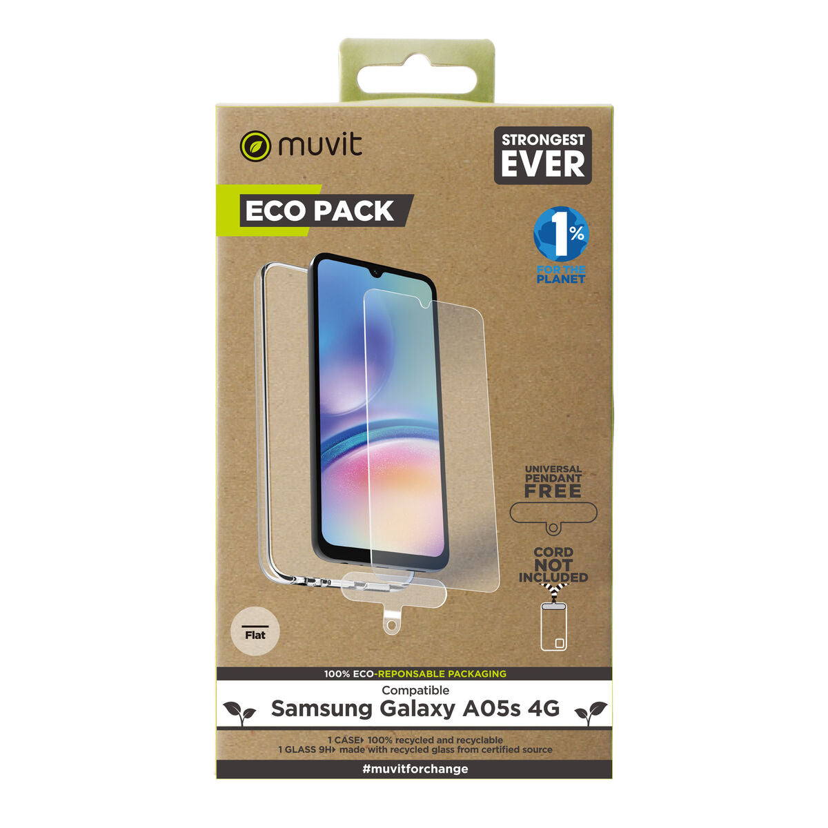 Handytasche und -schutz Muvit for Change Samsung Galaxy A05S 4G Samsun