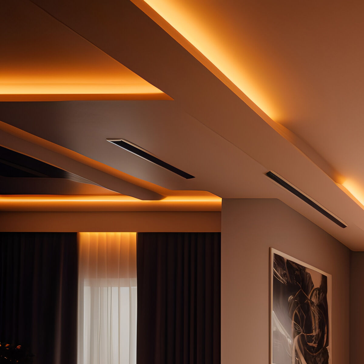 LED-Leisten muvit iO iO Warmes Weiß Durchsichtig 5 m Neon