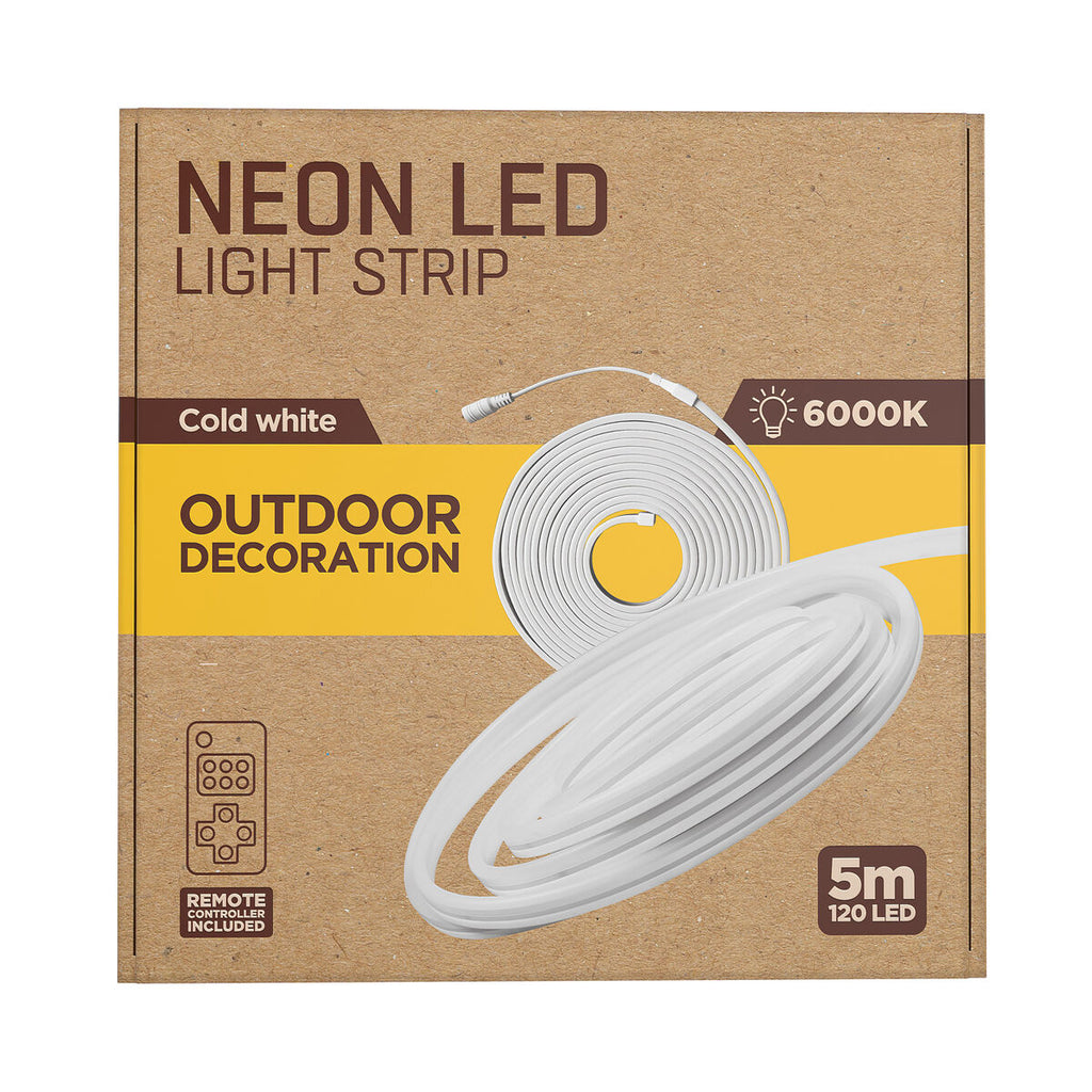 LED-Leisten muvit iO iO Kaltweiß Durchsichtig 5 m Neon