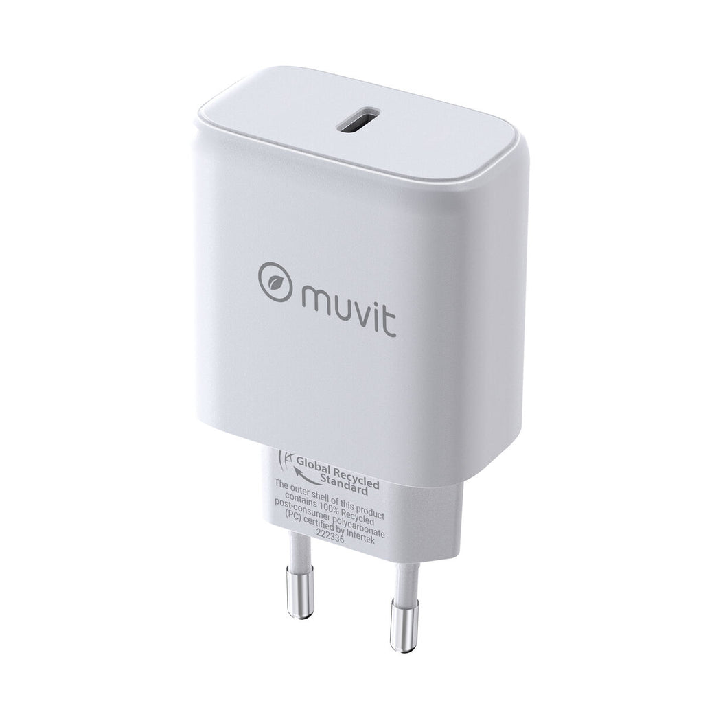 Wandladegerät Muvit SN-TC650AD1E45A Weiß 45 W