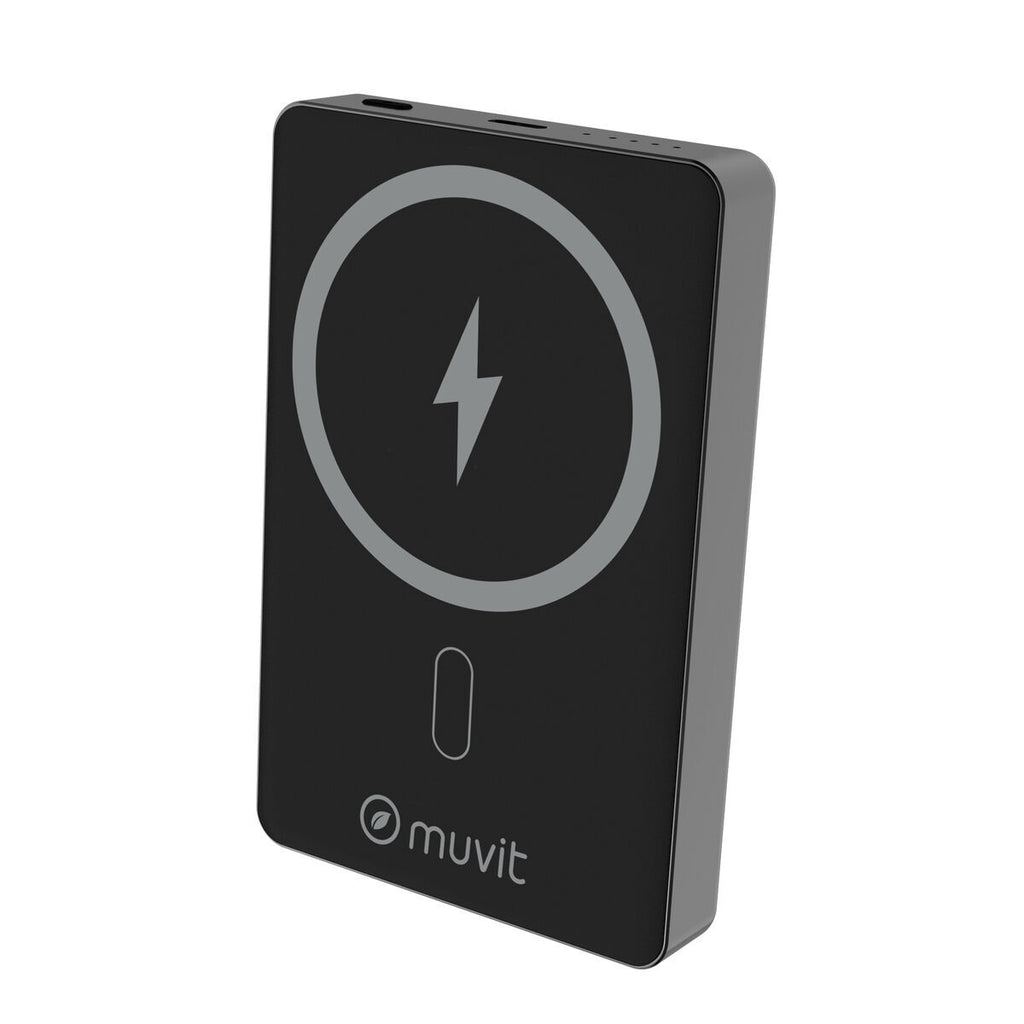 Powerbank Muvit for Change MCCHP0010 Schwarz Aluminium mAh