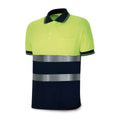 Warnschutz Poloshirt Gelb/Blau – Sicher & sichtbar