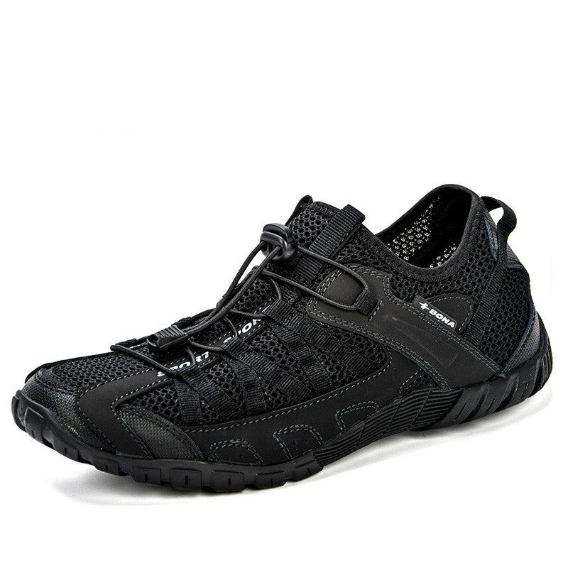 Bequeme Sneaker mit atmungsaktivem Mesh-Obermaterial