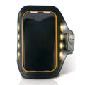 Sportarmband mit LED KSIX 4 Schwarz Neopren