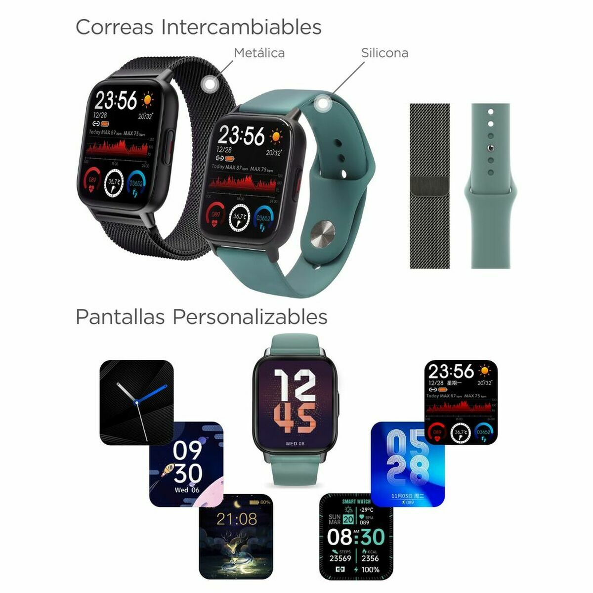 Günstige Smartwatch (A-Ware): Top-Funktionen sichern!