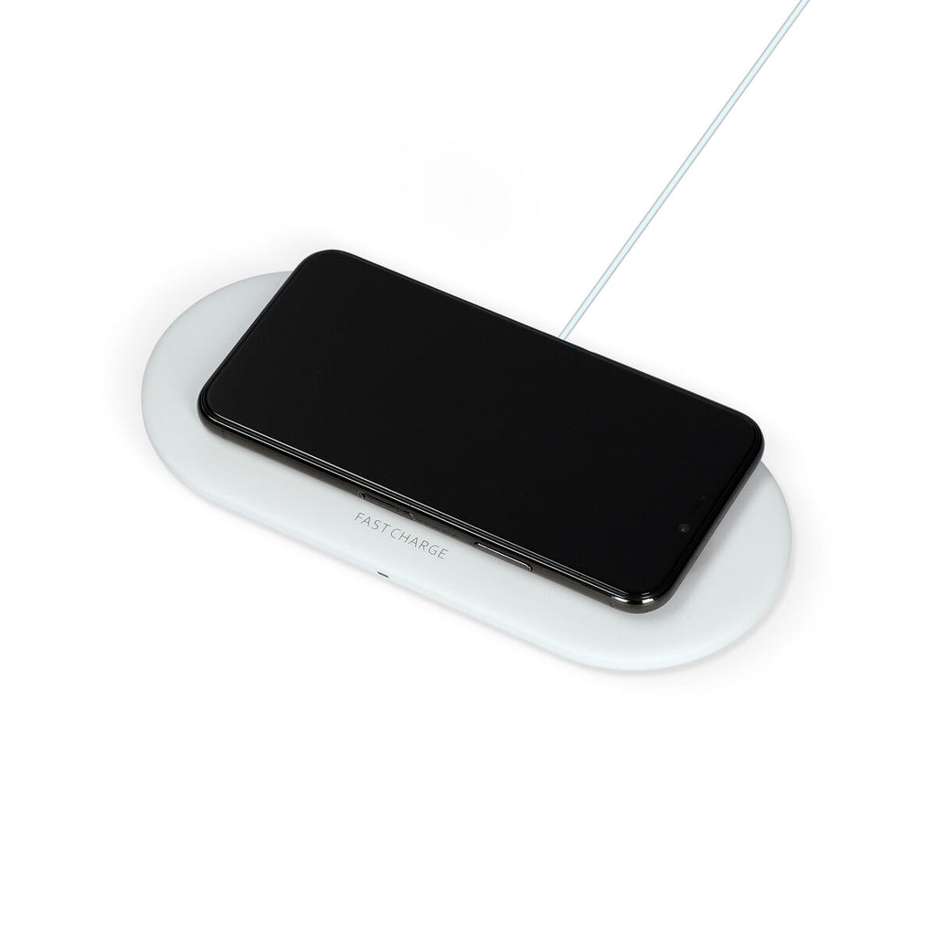 Kabelloses Ladegerät KSIX Apple-compatible Weiß