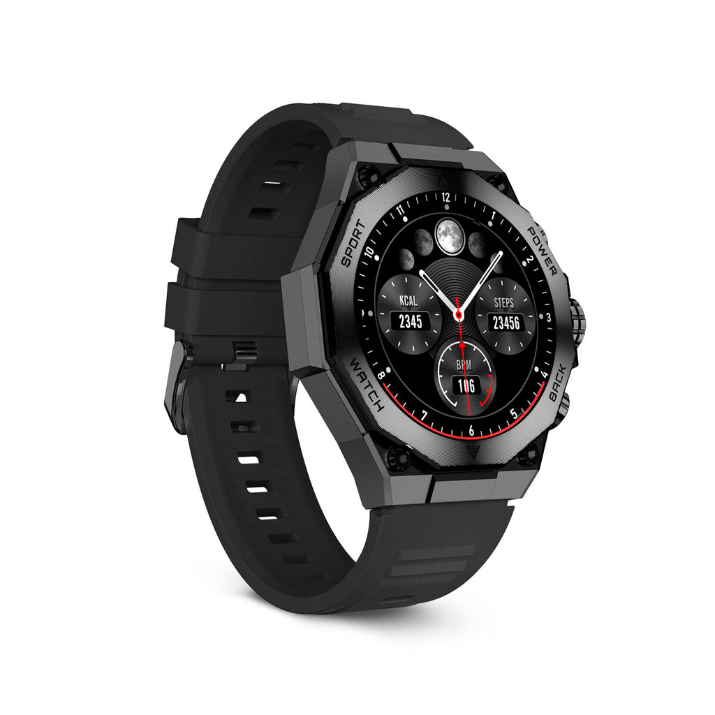 Robuste Smartwatch Schwarz – Eleganz trifft Technik