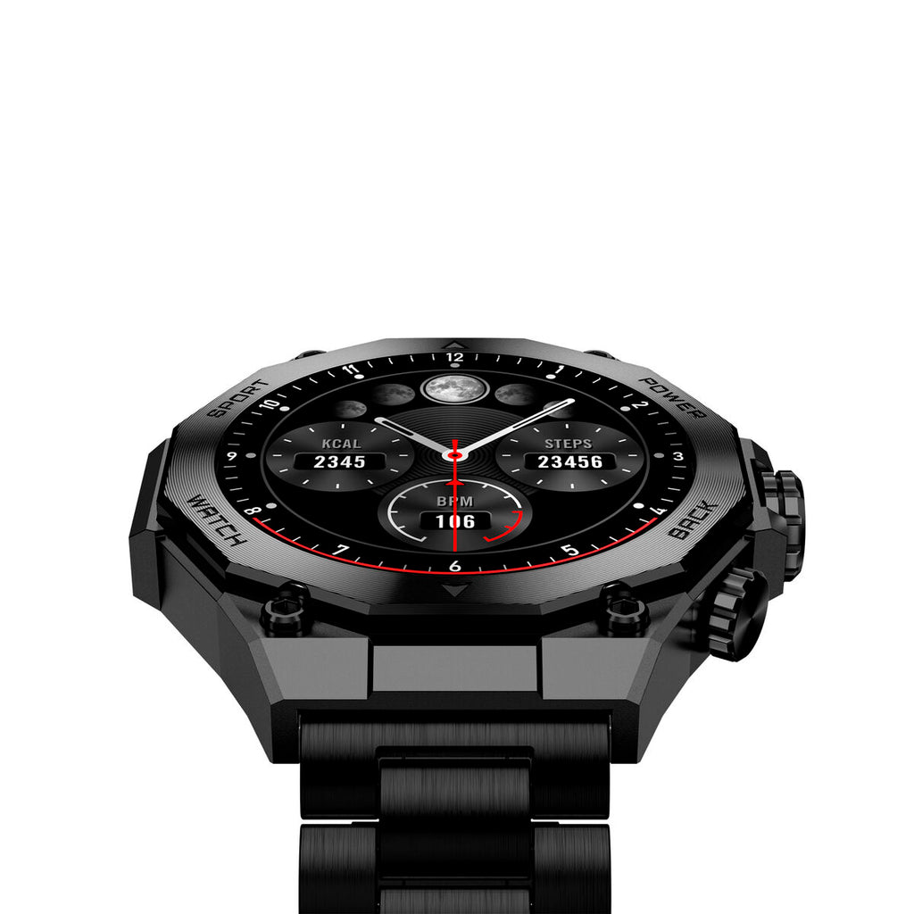 Robuste Smartwatch Schwarz – Eleganz trifft Technik