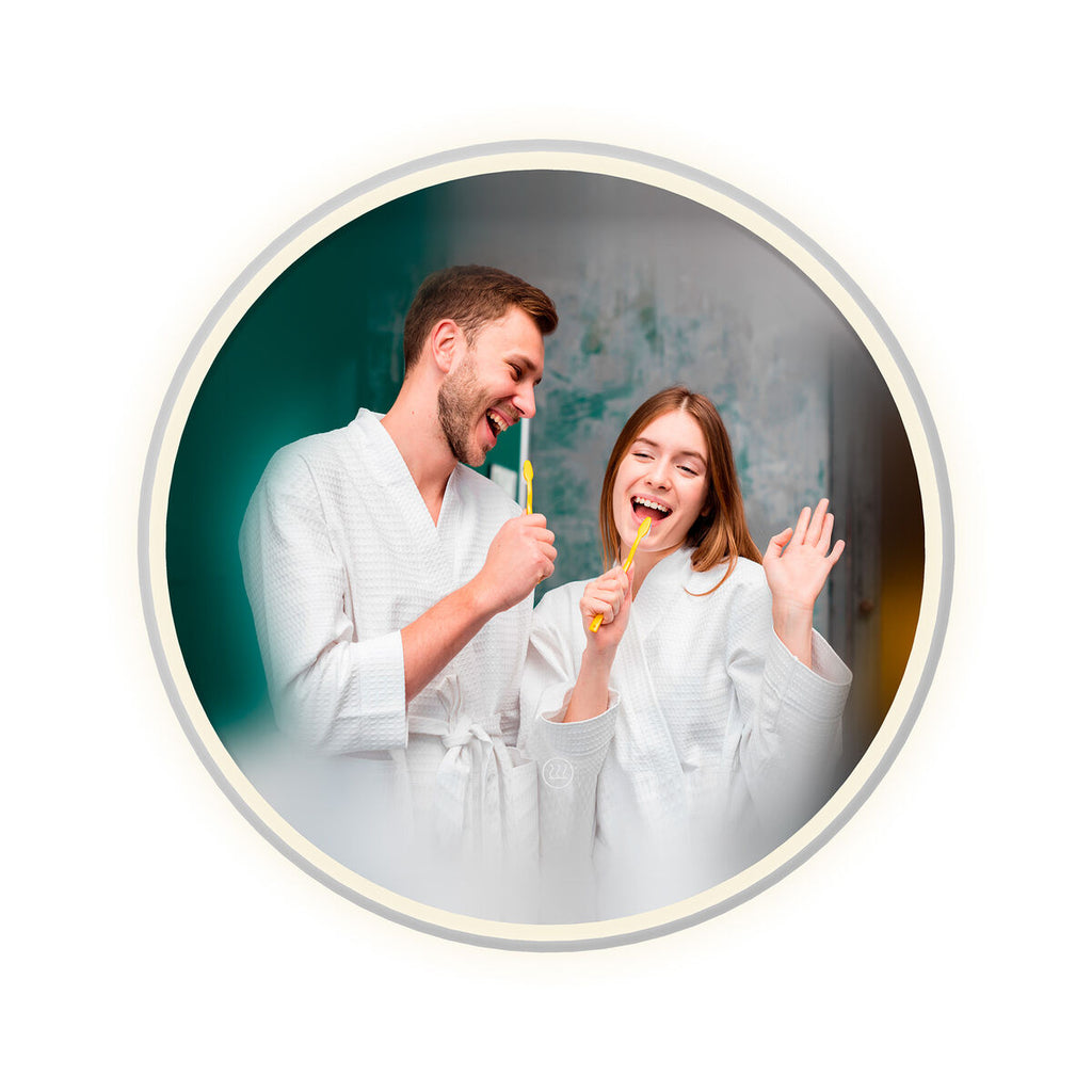 Badezimmerspiegel mit LED-Licht KSIX Oasis E 36 W 1000 Lm