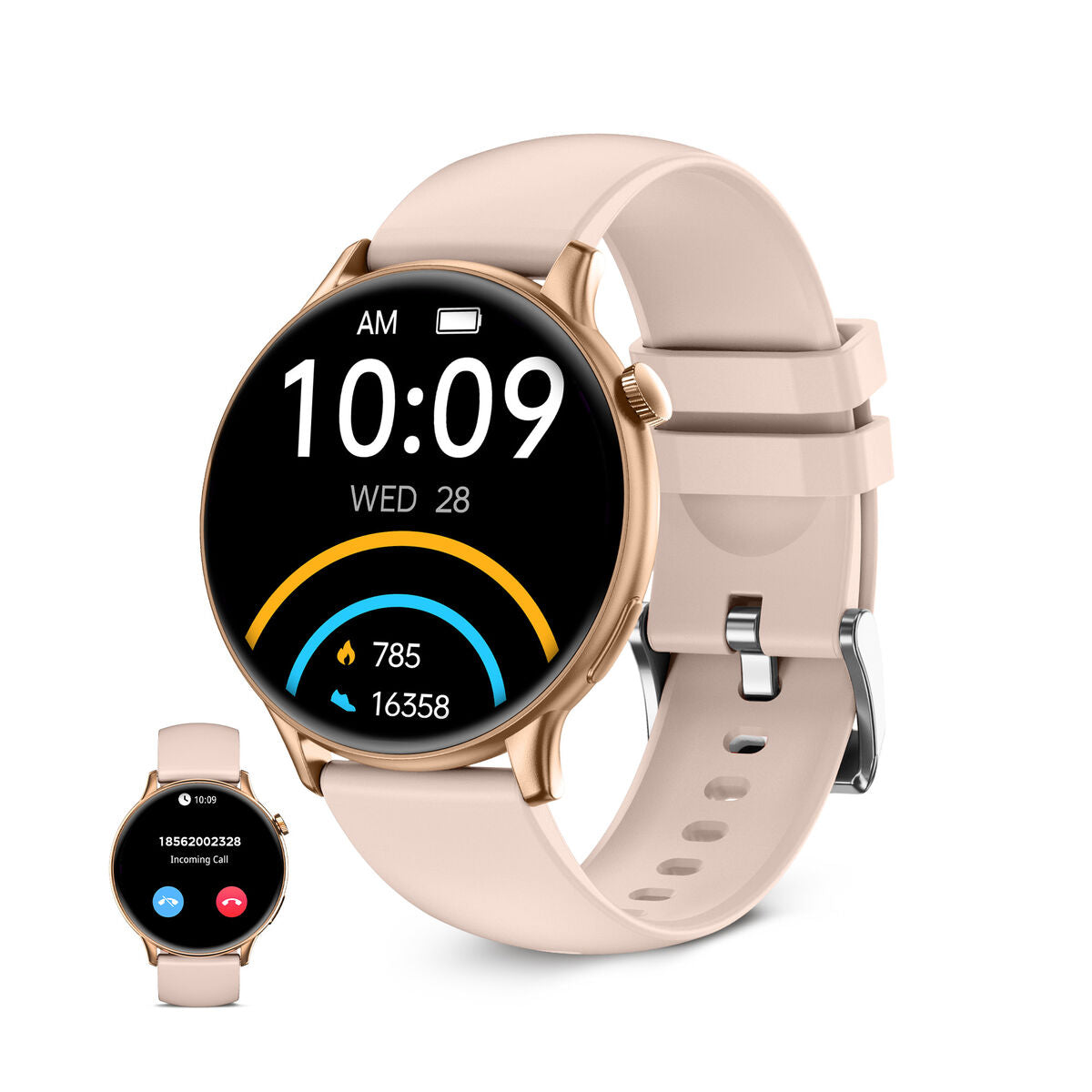Smartwatch KSIX Core 2 Rosa 1,43"