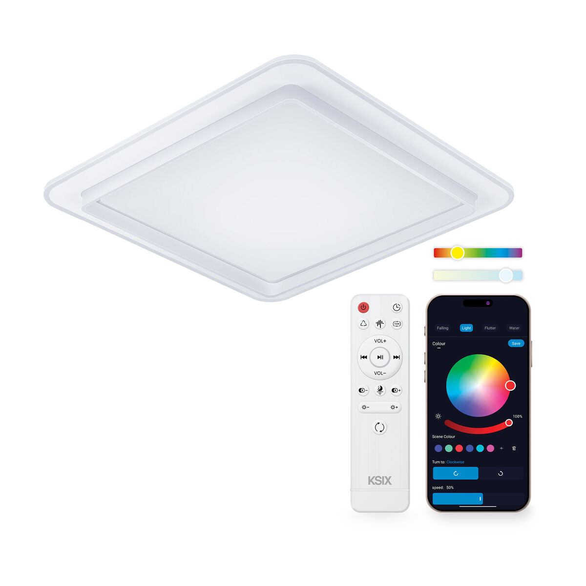 LED-Deckenleuchte KSIX Celeste (3000k - 6500k)