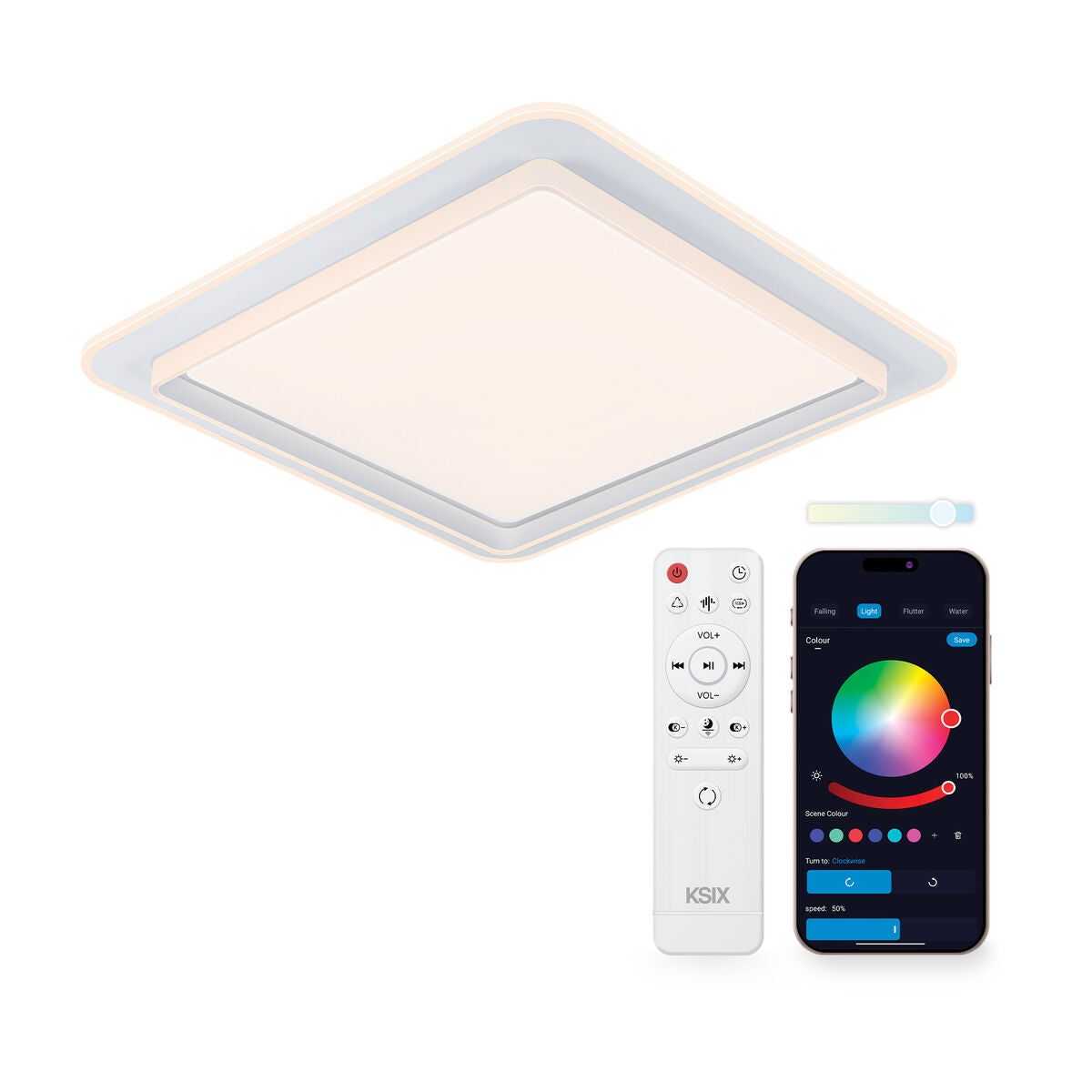 LED-Deckenleuchte KSIX Celeste (3000k - 6500k)