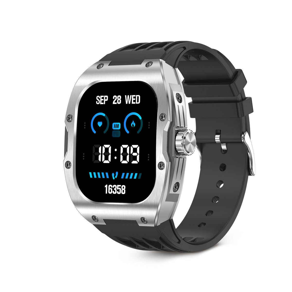 Smartwatch KSIX Hero Schwarz 1,95" 45 mm
