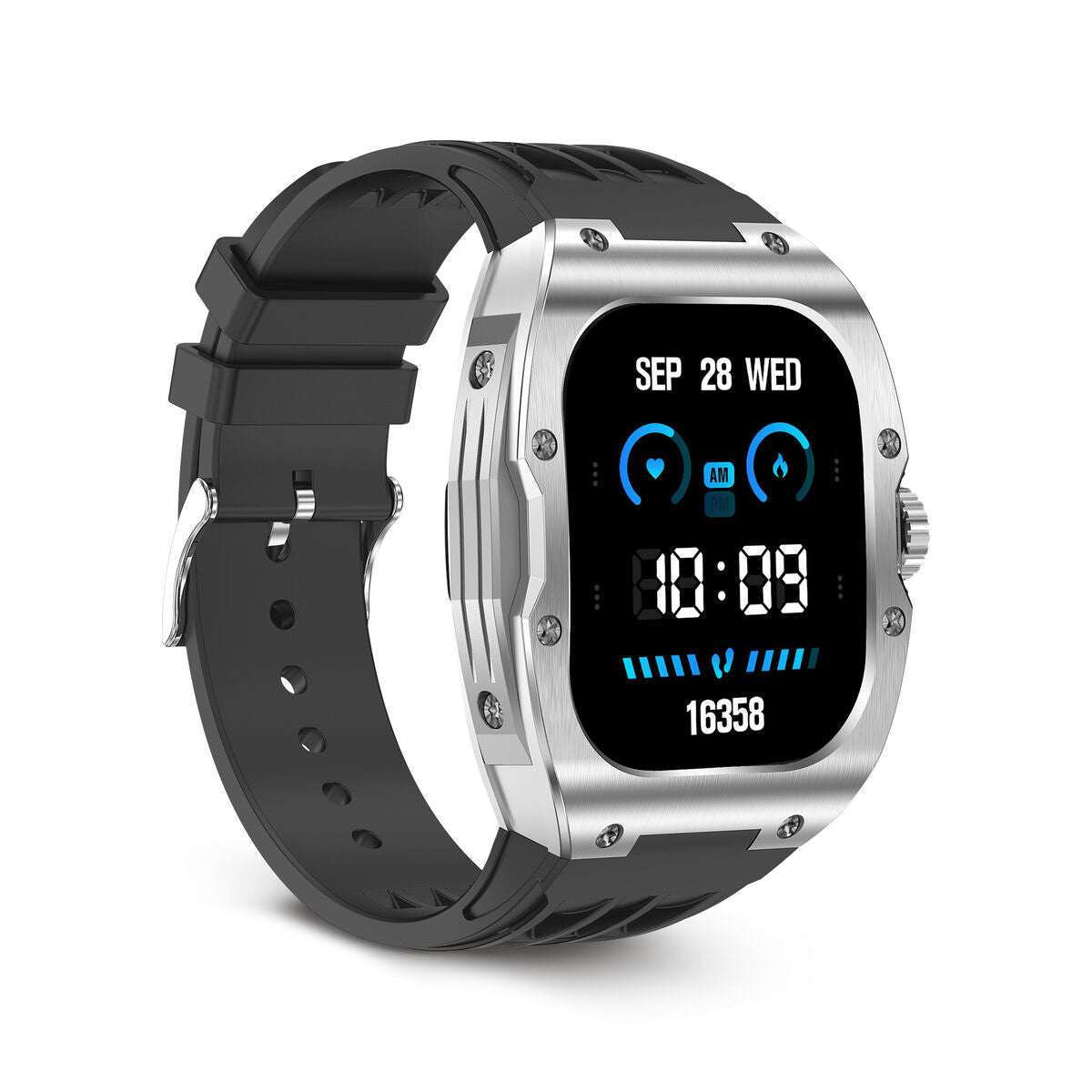 Smartwatch KSIX Hero Schwarz 1,95" 45 mm