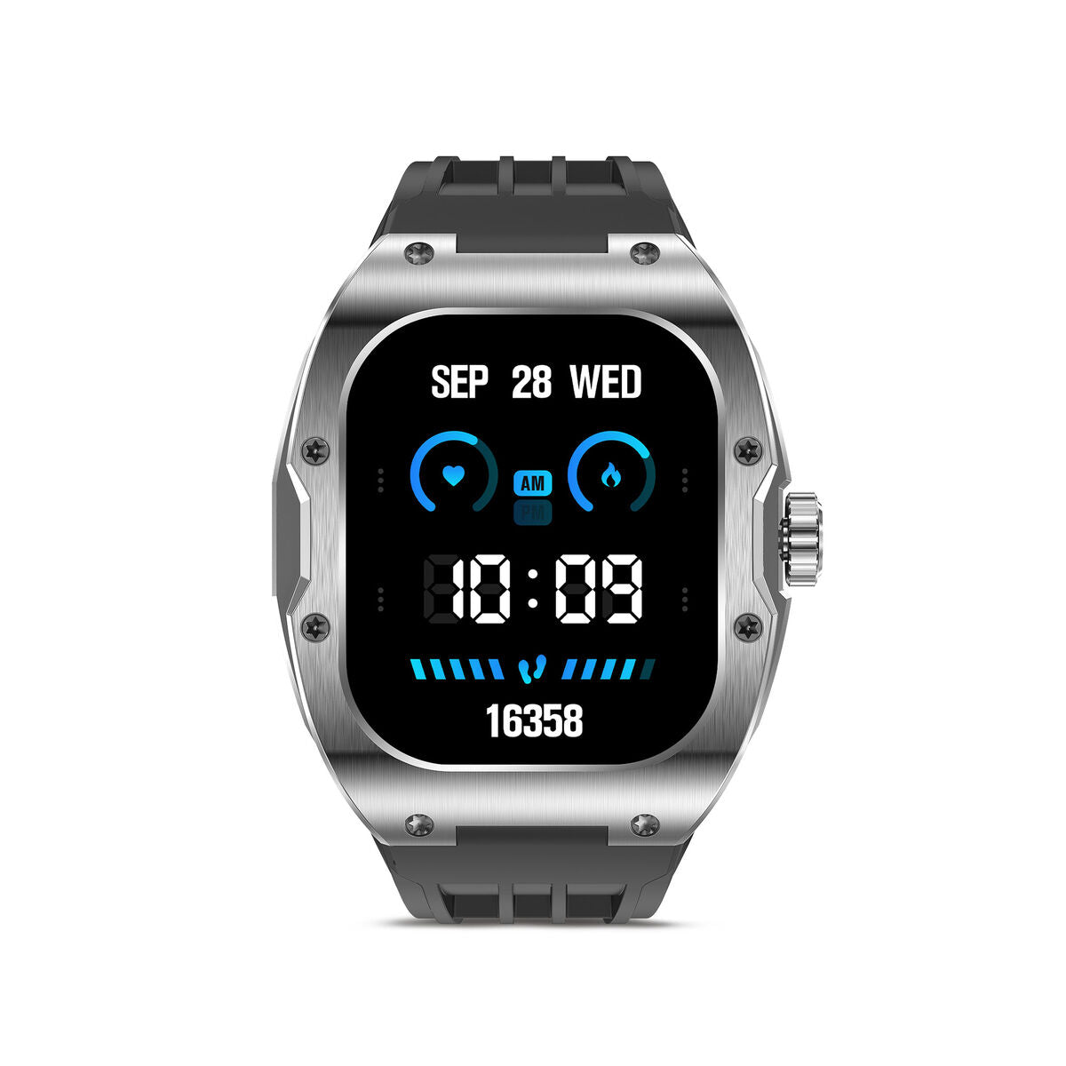 Smartwatch KSIX Hero Schwarz 1,95" 45 mm