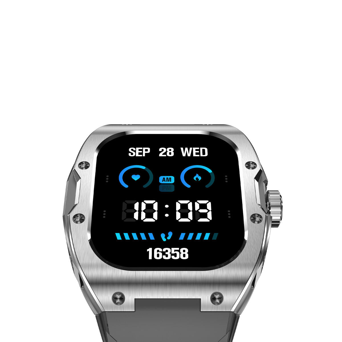 Smartwatch KSIX Hero Schwarz 1,95" 45 mm