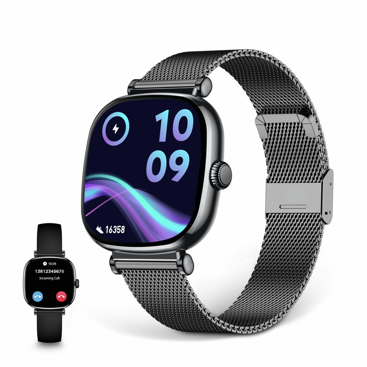 Smartwatch KSIX Iria Schwarz 1,7"