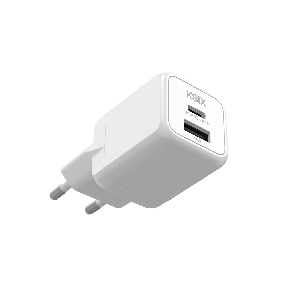 Wandladegerät KSIX Weiß 20 W